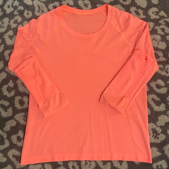 Lululemon Sunset Swiftly Tech Long Sleeve 2.0 *Race Length - Picture 4 of 7
